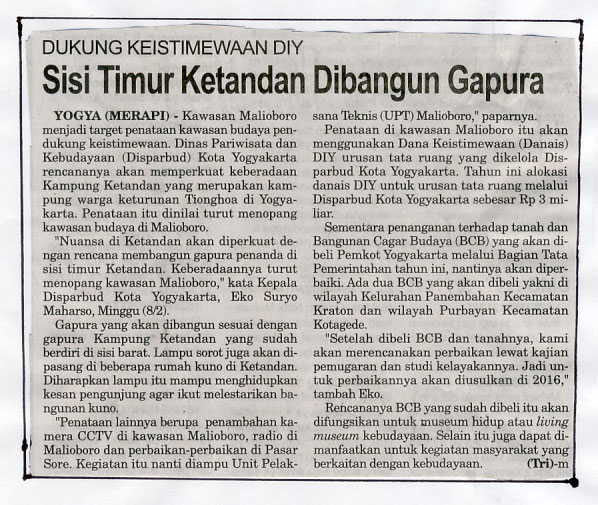 Kliping jogja terbaru